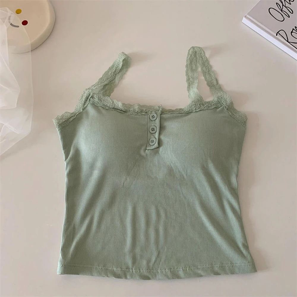 Y2k Women's Tops Backless Crop Top Sleeveless Cute Knitted Tank Top Summer Cropped Vest Female Clothing Sleepwear Tee Shirt